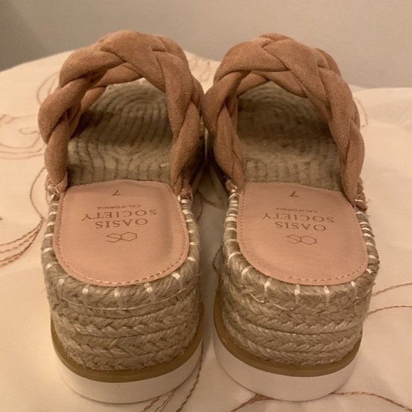 OASIS SOCIETY Alina Espadrille Sandals Size 7 - Picture 4 of 8